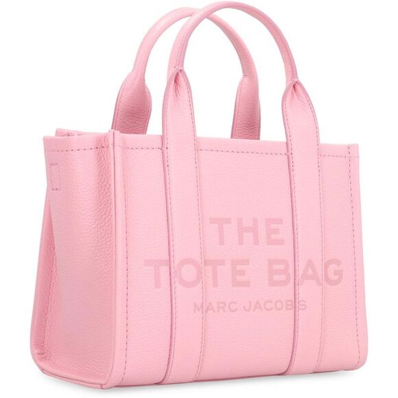 MARC JACOBS The Tote Bag Leather Top Handle Bag Women RIBBON PINK Handbags - Picture 2 of 5